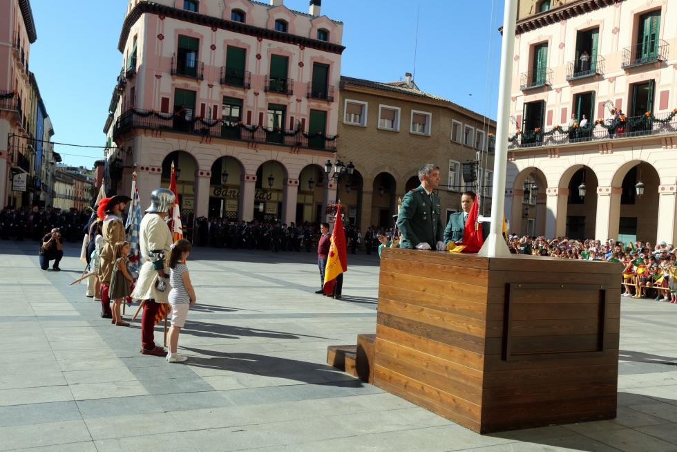 La Guardia Civil celebra los actos en hornor a su patrona, la Virgen del Pilar