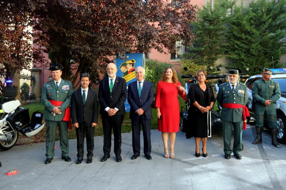 La Guardia Civil celebra los actos en hornor a su patrona, la Virgen del Pilar