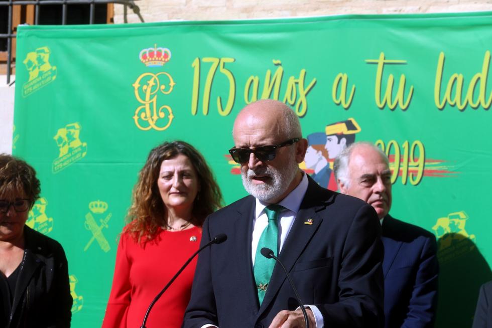 La Guardia Civil celebra los actos en hornor a su patrona, la Virgen del Pilar