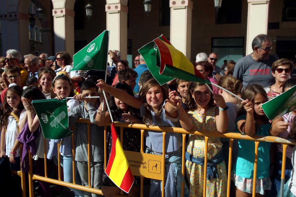 La Guardia Civil celebra los actos en hornor a su patrona, la Virgen del Pilar