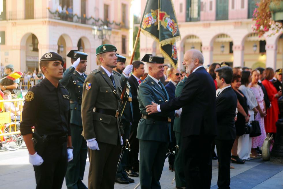La Guardia Civil celebra los actos en hornor a su patrona, la Virgen del Pilar