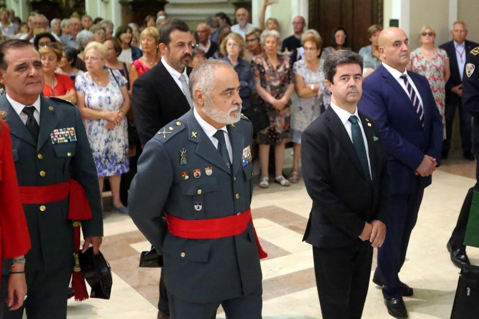 La Guardia Civil celebra los actos en hornor a su patrona, la Virgen del Pilar