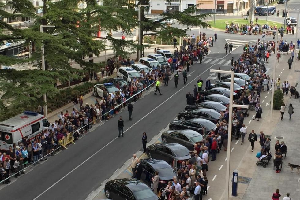 Desfile de la Guardia Civil en Huesca