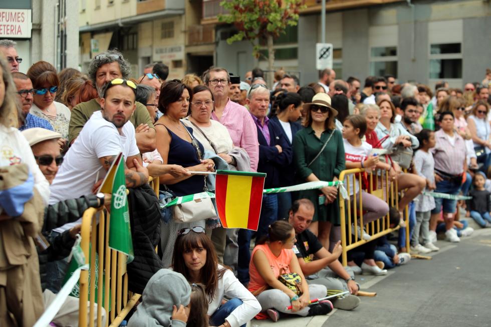 Desfile de la Guardia Civil en Huesca