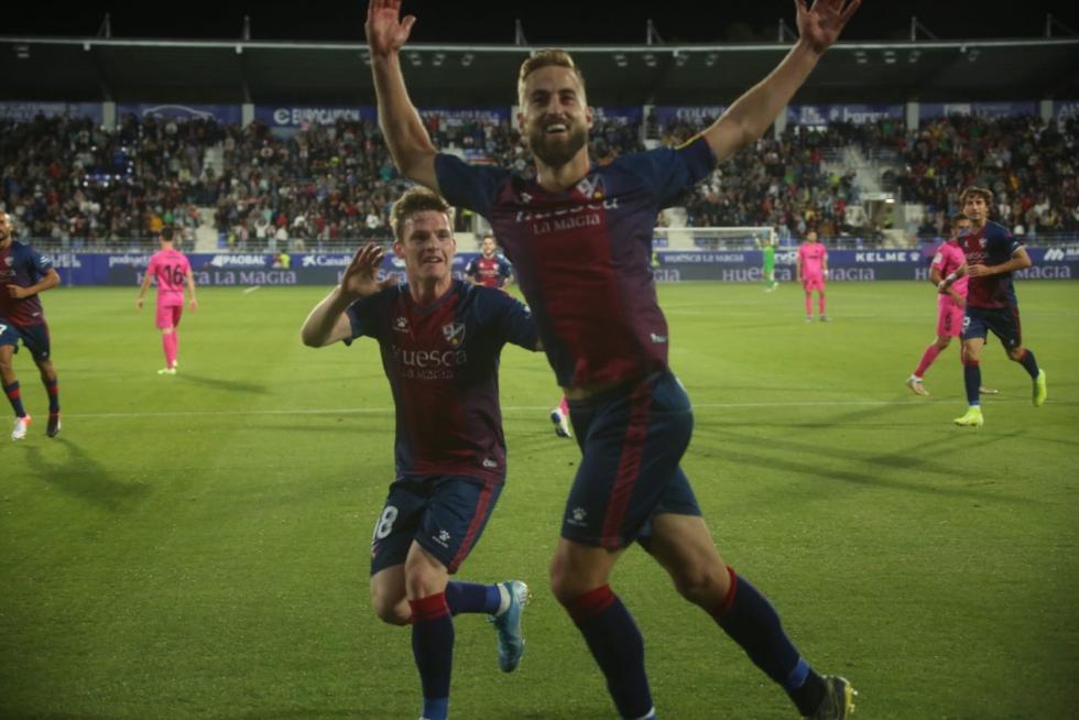 Partido Huesca-Málaga