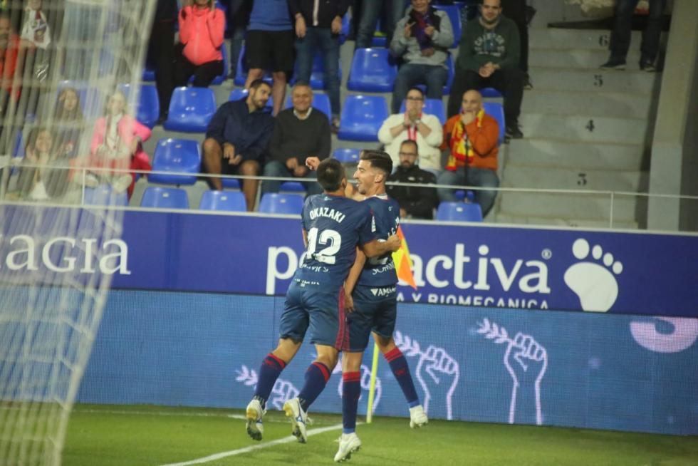 Partido Huesca-Málaga