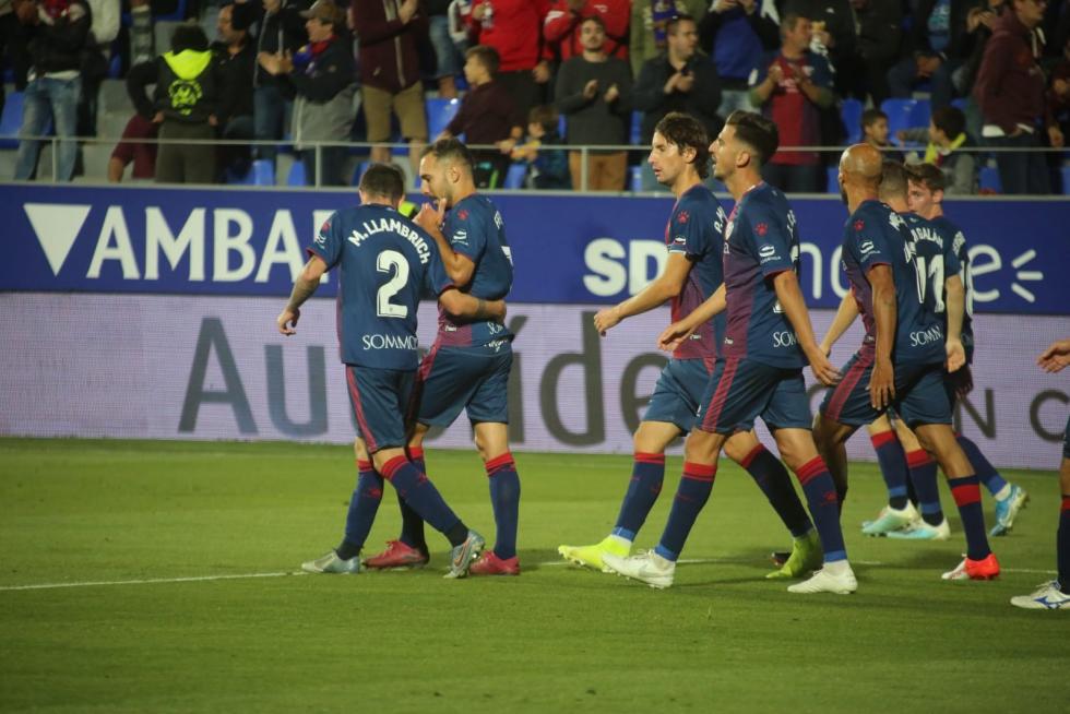 Partido Huesca-Málaga