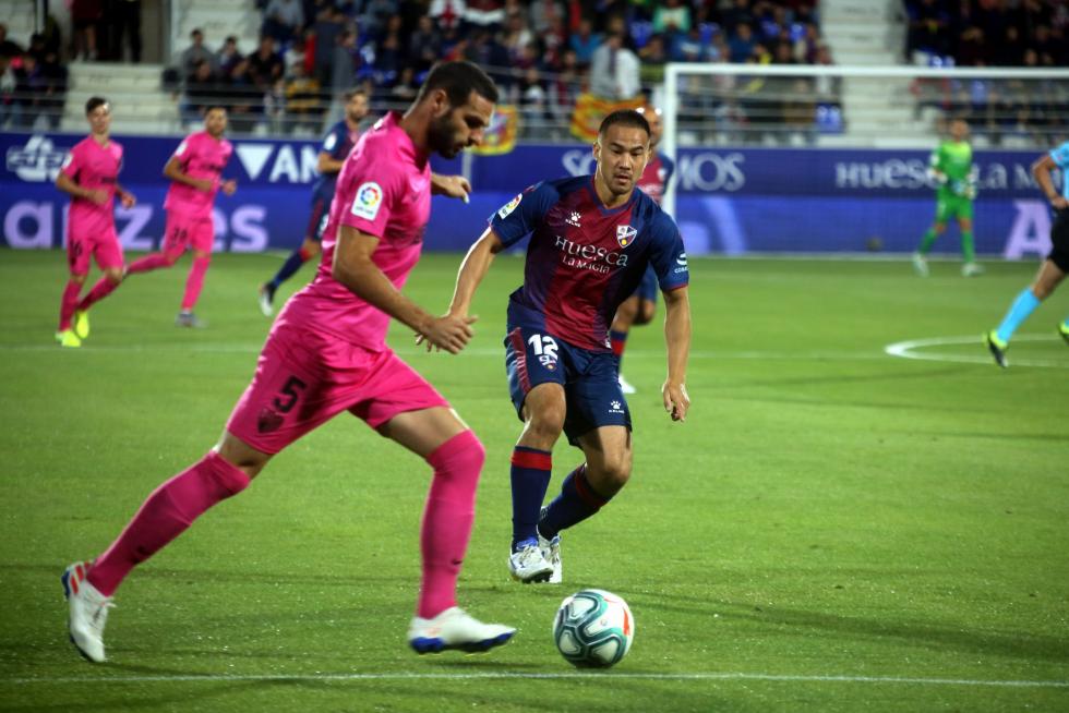 Partido Huesca-Málaga
