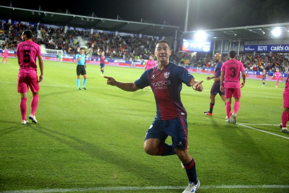 Partido Huesca-Málaga