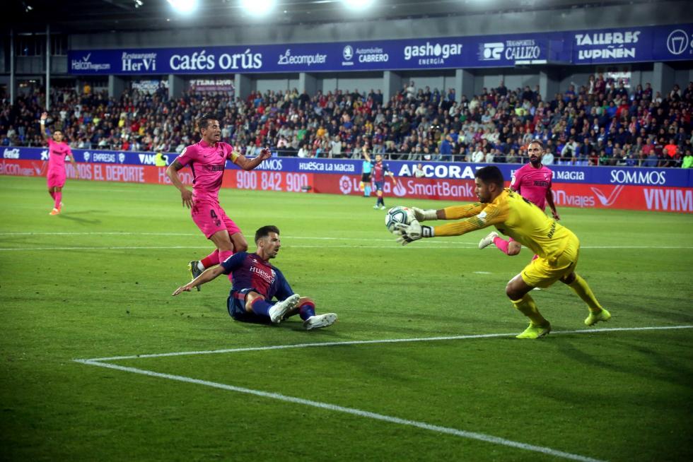 Partido Huesca-Málaga