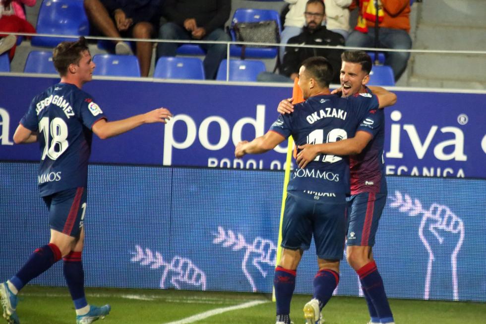 Partido Huesca-Málaga