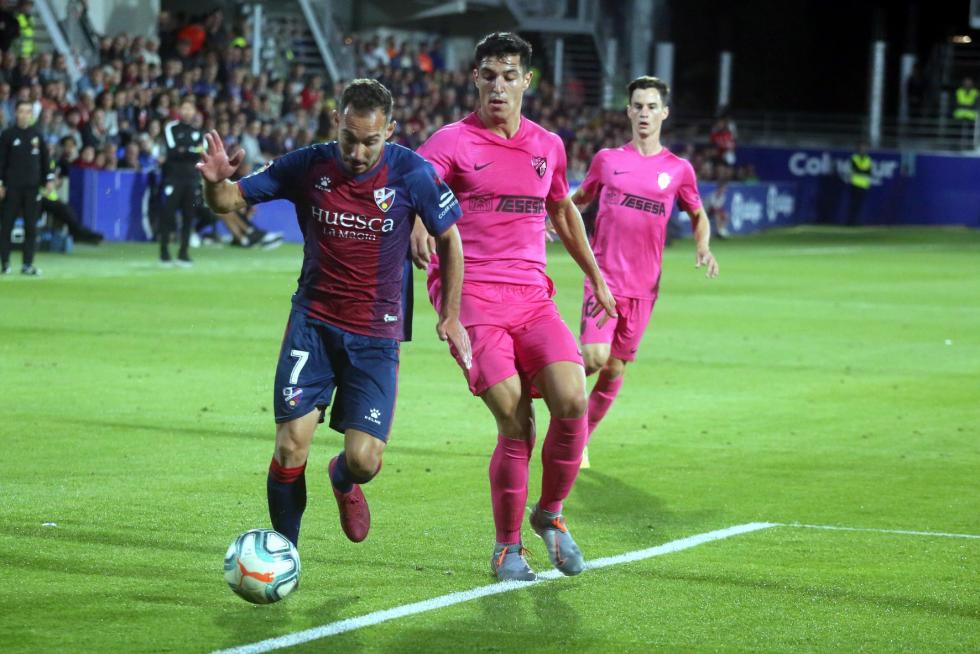 Partido Huesca-Málaga