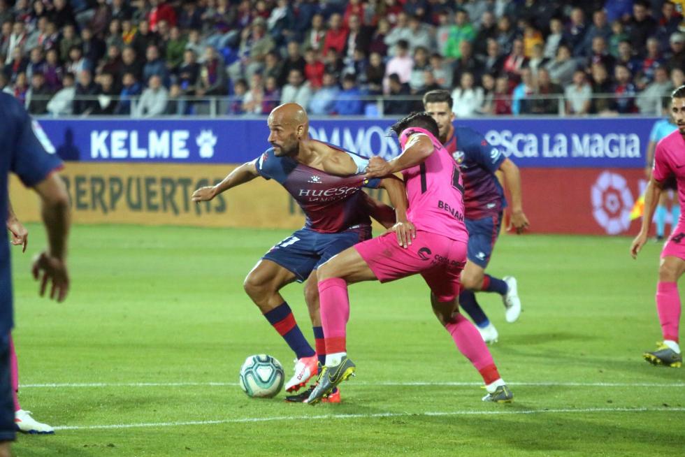 Partido Huesca-Málaga
