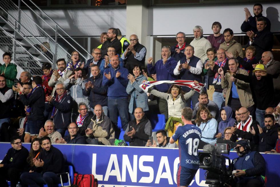 Partido Huesca-Málaga