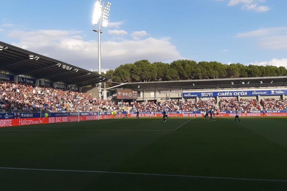 Partido Huesca-Racing de Santander