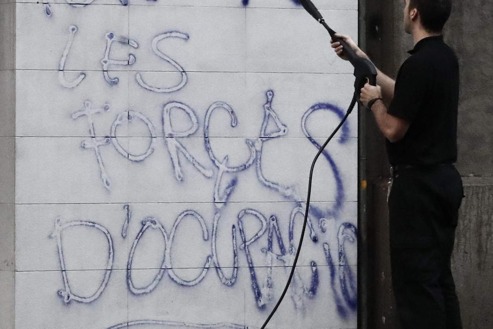 Disturbios en Barcelona por la sentencia del procés