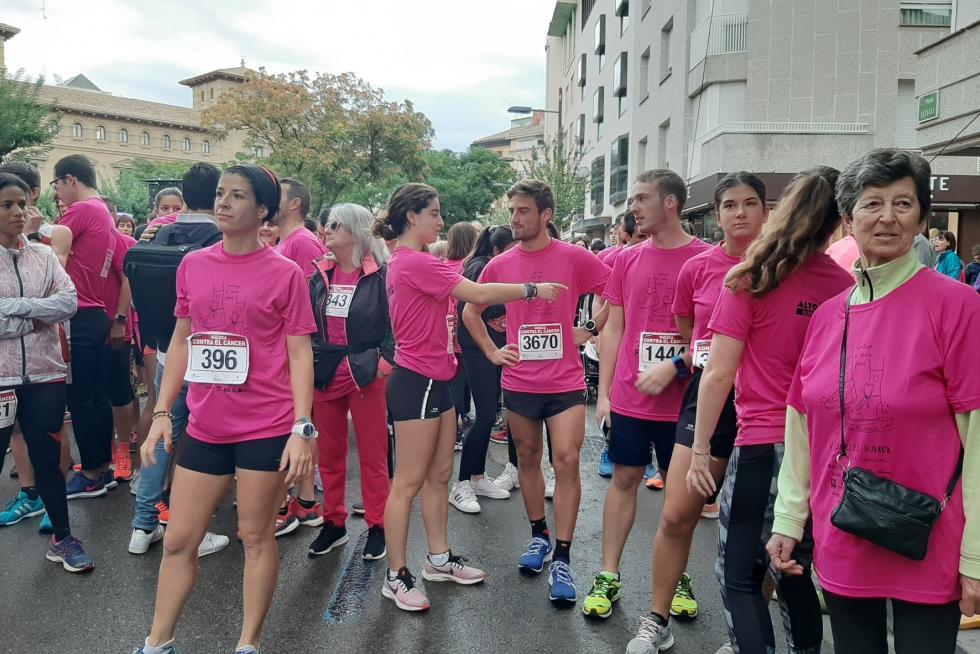 Carrera contra el cáncer de Huesca