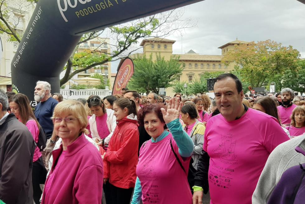Carrera contra el cáncer de Huesca