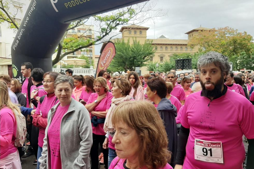 Carrera contra el cáncer de Huesca