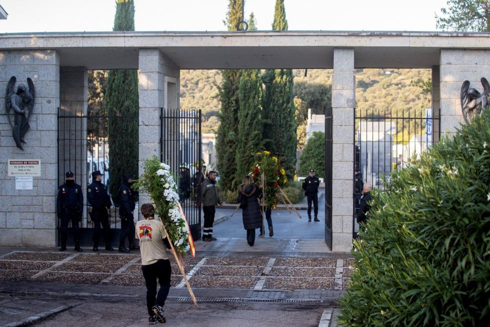 Exhumación de Franco del Valle de los Caídos