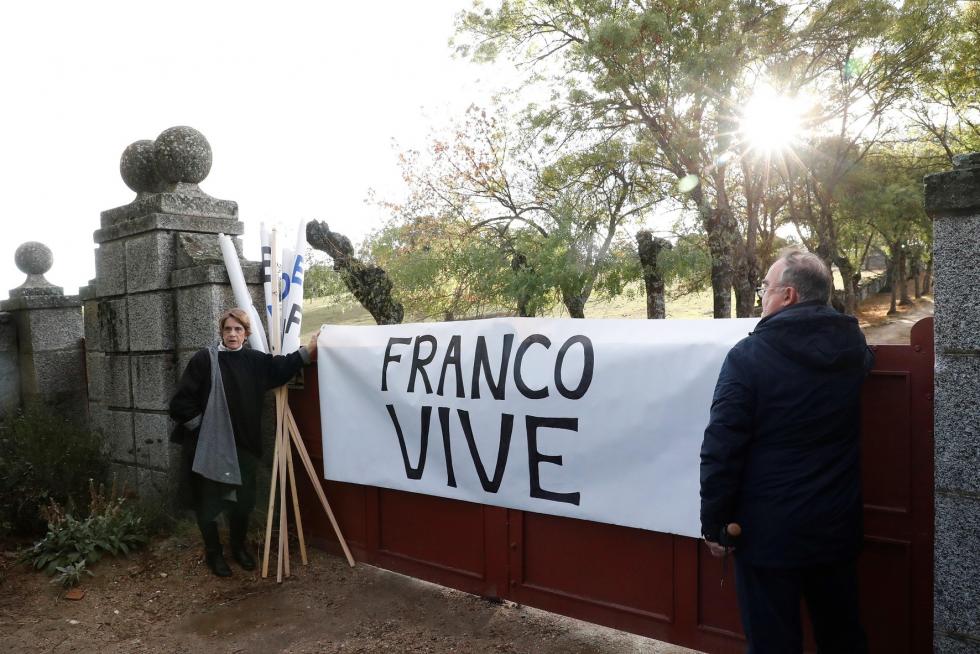 Exhumación de Franco del Valle de los Caídos