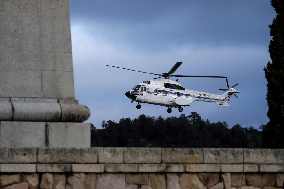 Exhumación de Franco del Valle de los Caídos