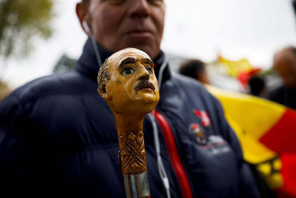 Exhumación de Franco del Valle de los Caídos