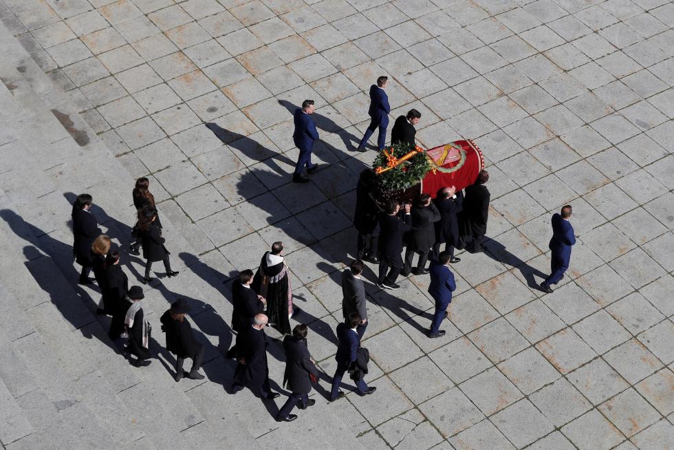 Exhumación de Franco del Valle de los Caídos