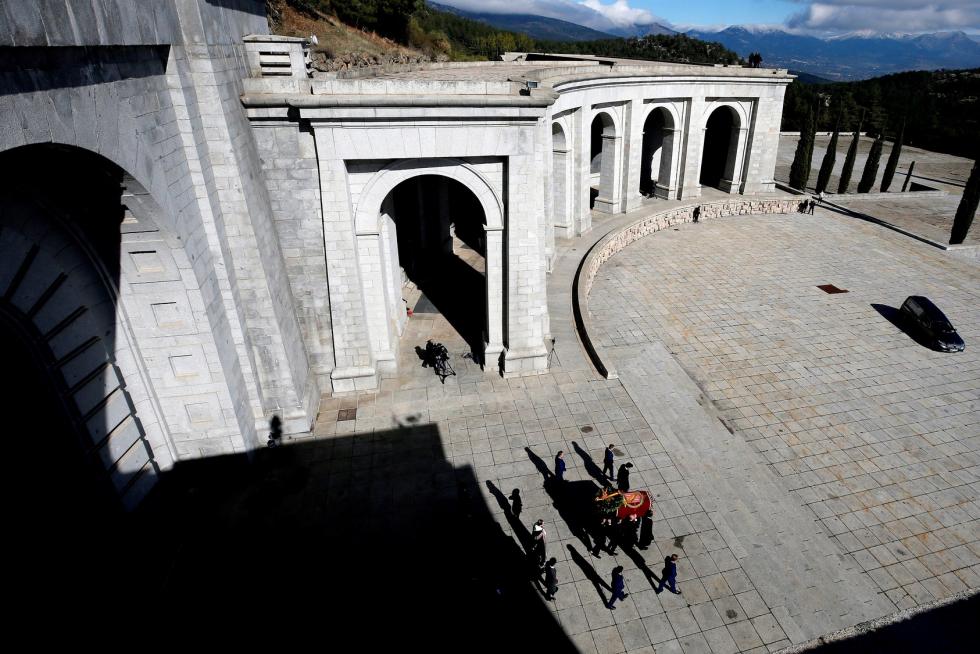 Exhumación de Franco del Valle de los Caídos