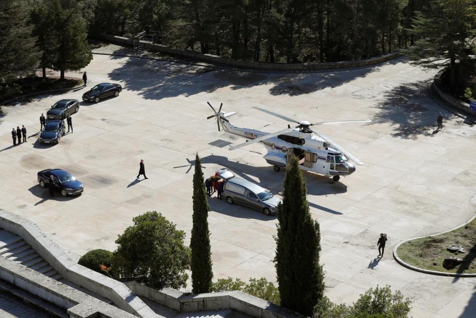 Exhumación de Franco del Valle de los Caídos