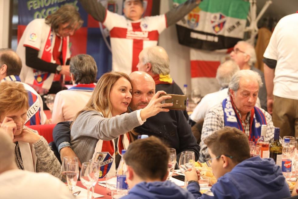 Todas las fotos del derbi Huesca-Zaragoza