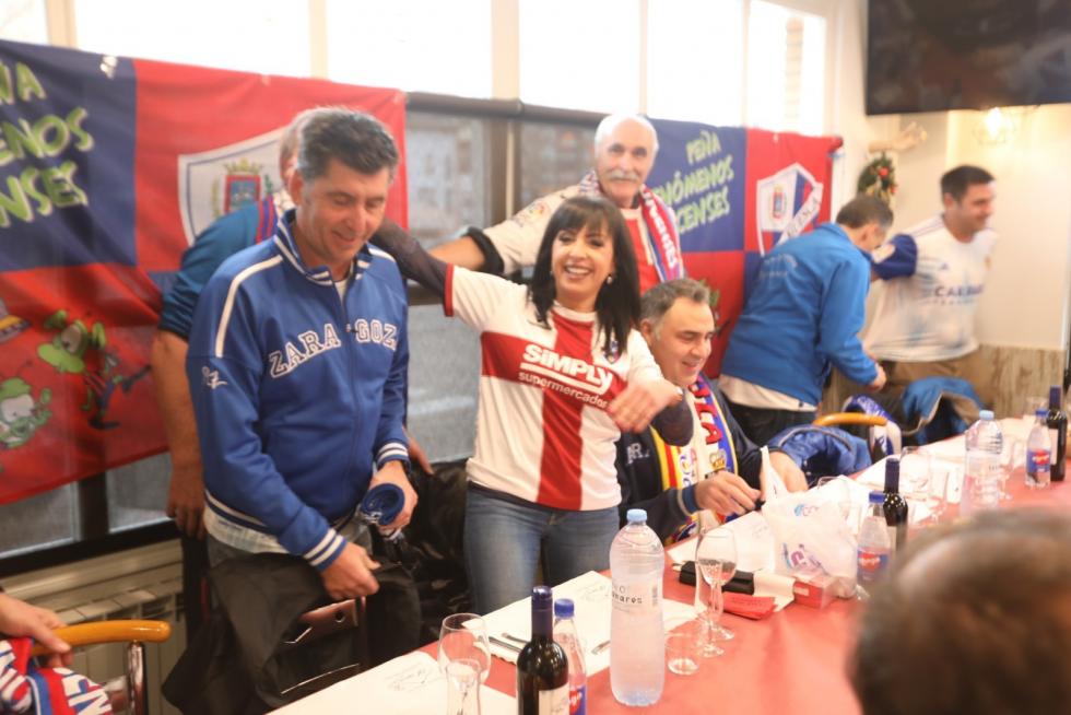 Todas las fotos del derbi Huesca-Zaragoza