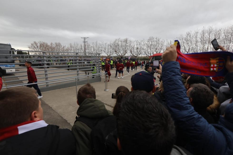 Todas las fotos del derbi Huesca-Zaragoza