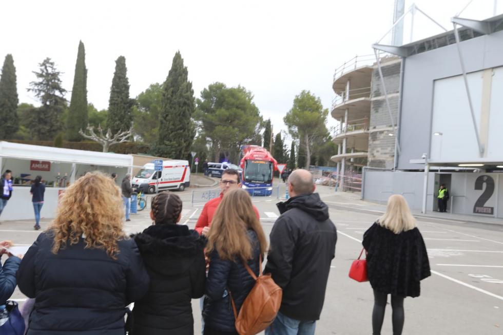 Todas las fotos del derbi Huesca-Zaragoza