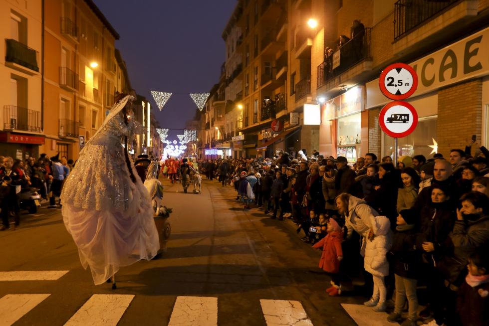 Los reyes magos visitan la provincia de Huesca