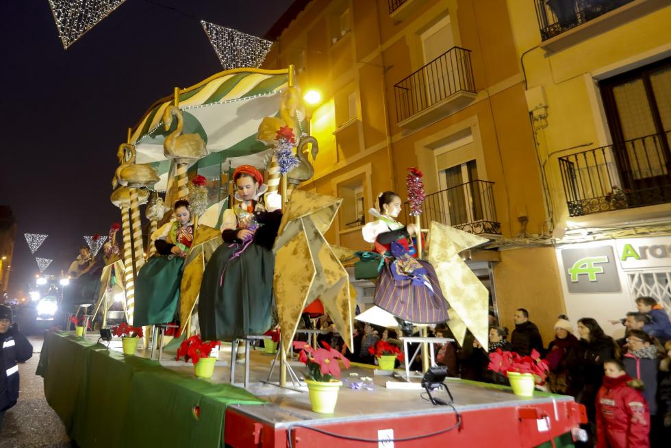 Los reyes magos visitan la provincia de Huesca