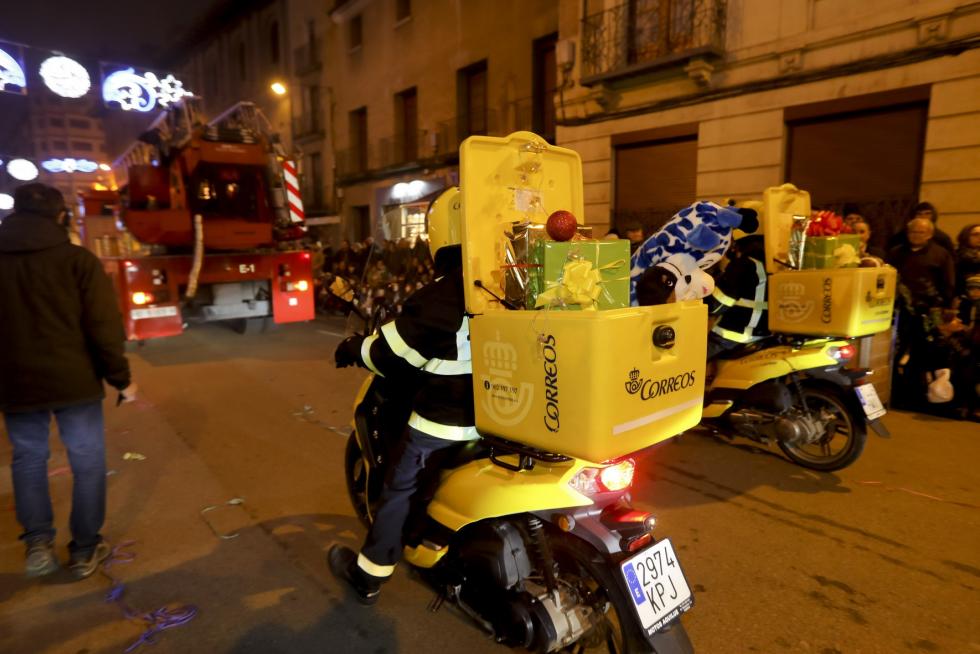 Los reyes magos visitan la provincia de Huesca