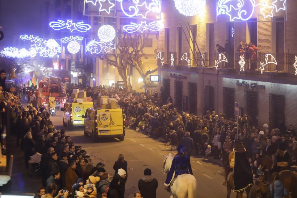 Los reyes magos visitan la provincia de Huesca