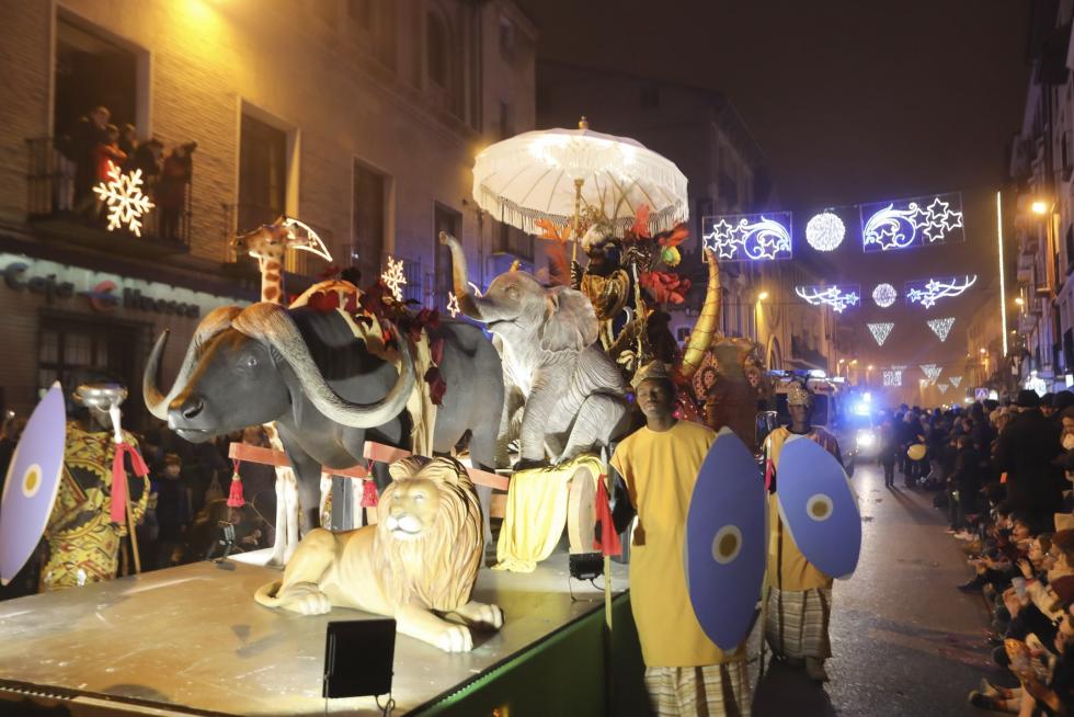 Los reyes magos visitan la provincia de Huesca