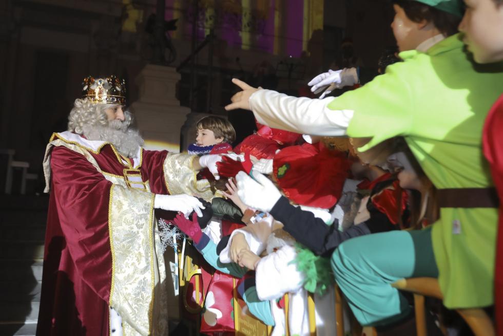 Los reyes magos visitan la provincia de Huesca