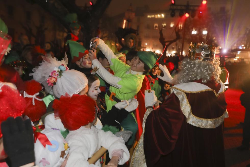 Los reyes magos visitan la provincia de Huesca
