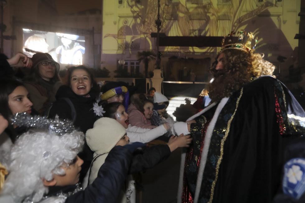 Los reyes magos visitan la provincia de Huesca