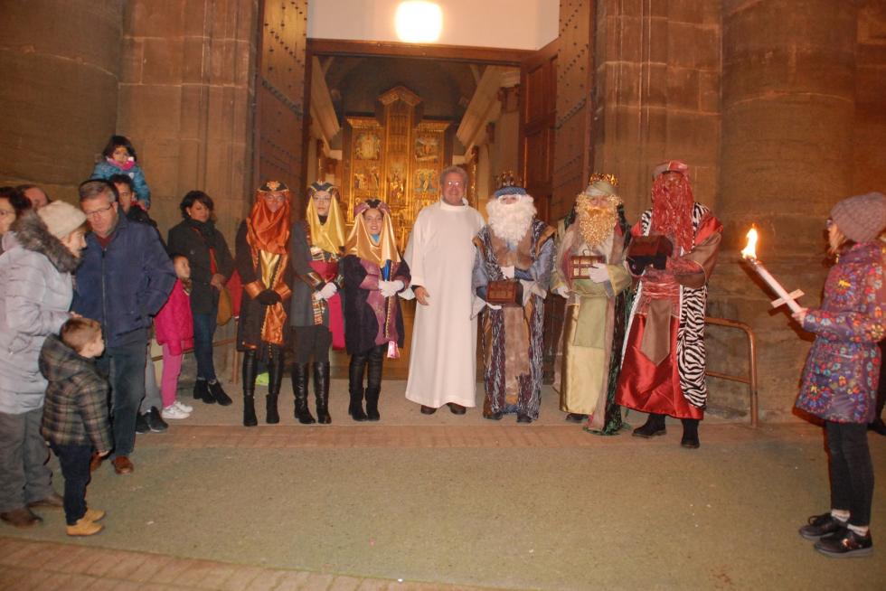 Los reyes magos visitan la provincia de Huesca