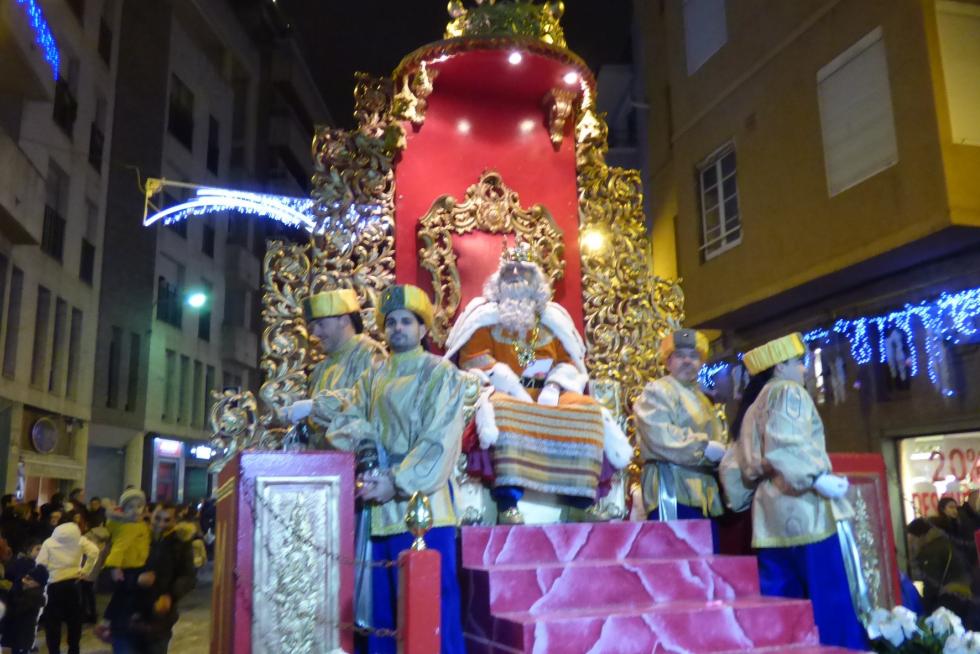Los reyes magos visitan la provincia de Huesca