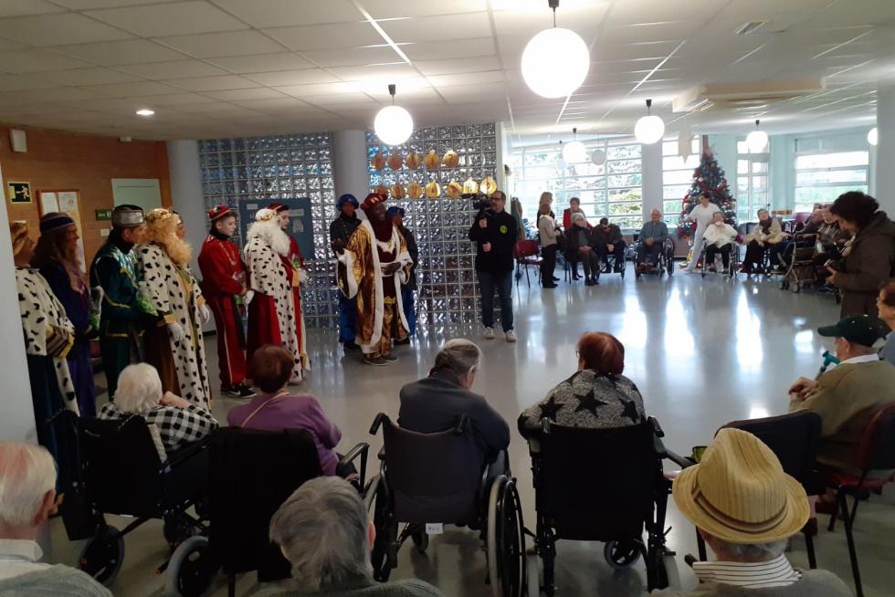 Los reyes magos visitan la provincia de Huesca