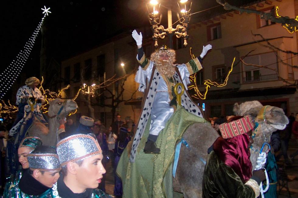 Los reyes magos visitan la provincia de Huesca