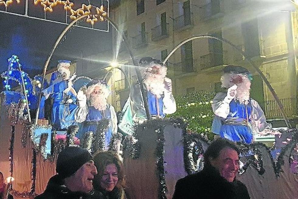 Los reyes magos visitan la provincia de Huesca