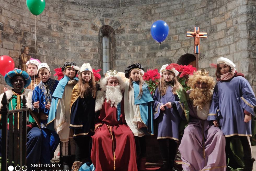 Los reyes magos visitan la provincia de Huesca