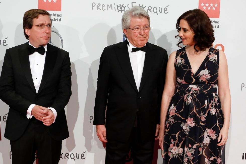 Alfrombra roja y entrega de los Premios Forqué