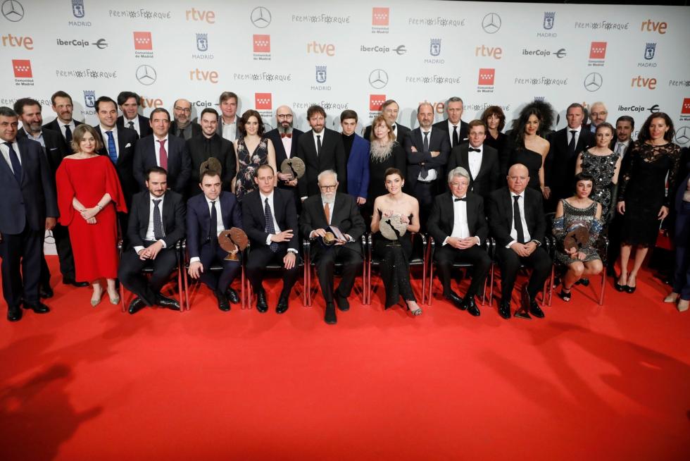 Alfrombra roja y entrega de los Premios Forqué